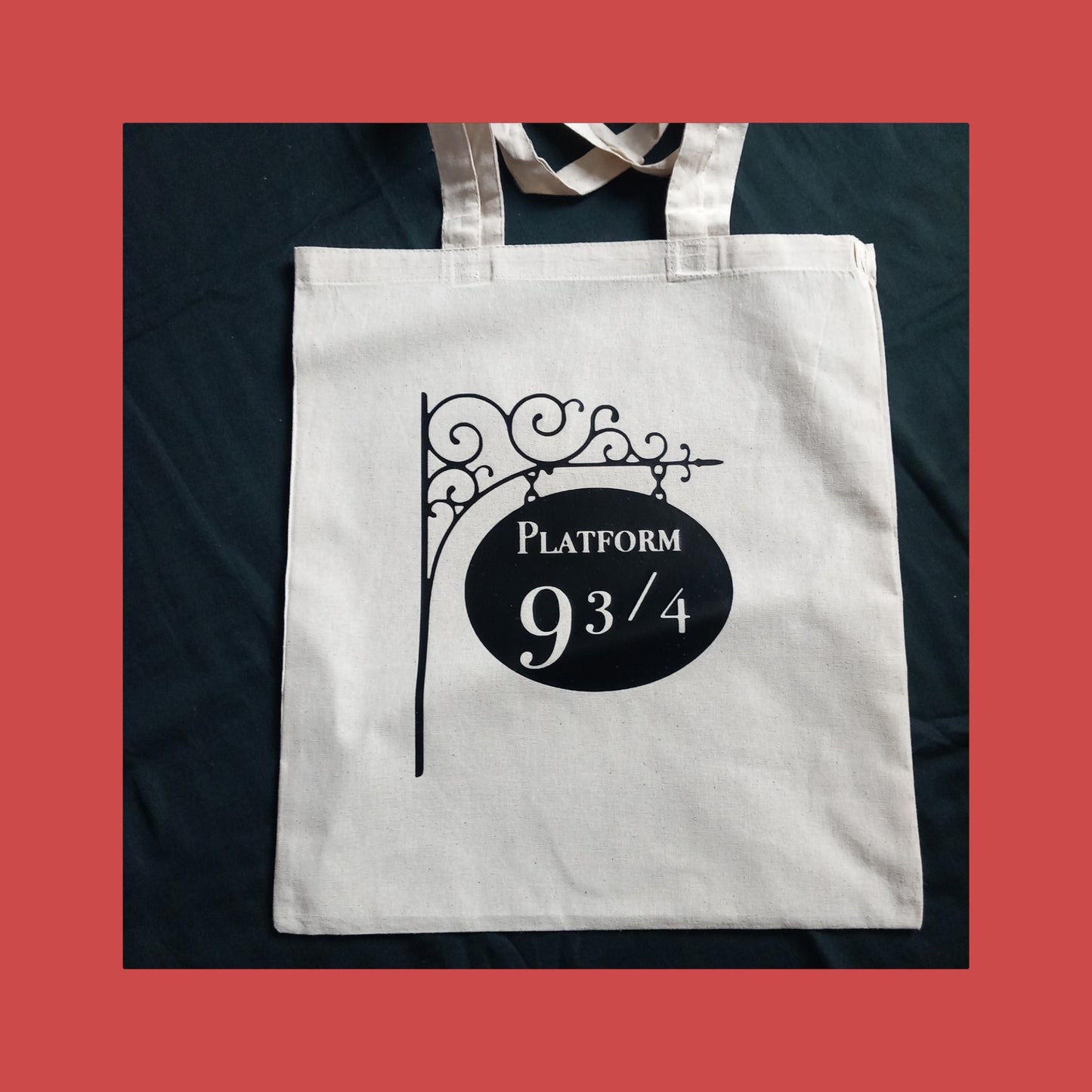 Platform 9/34 vinyl tote bag