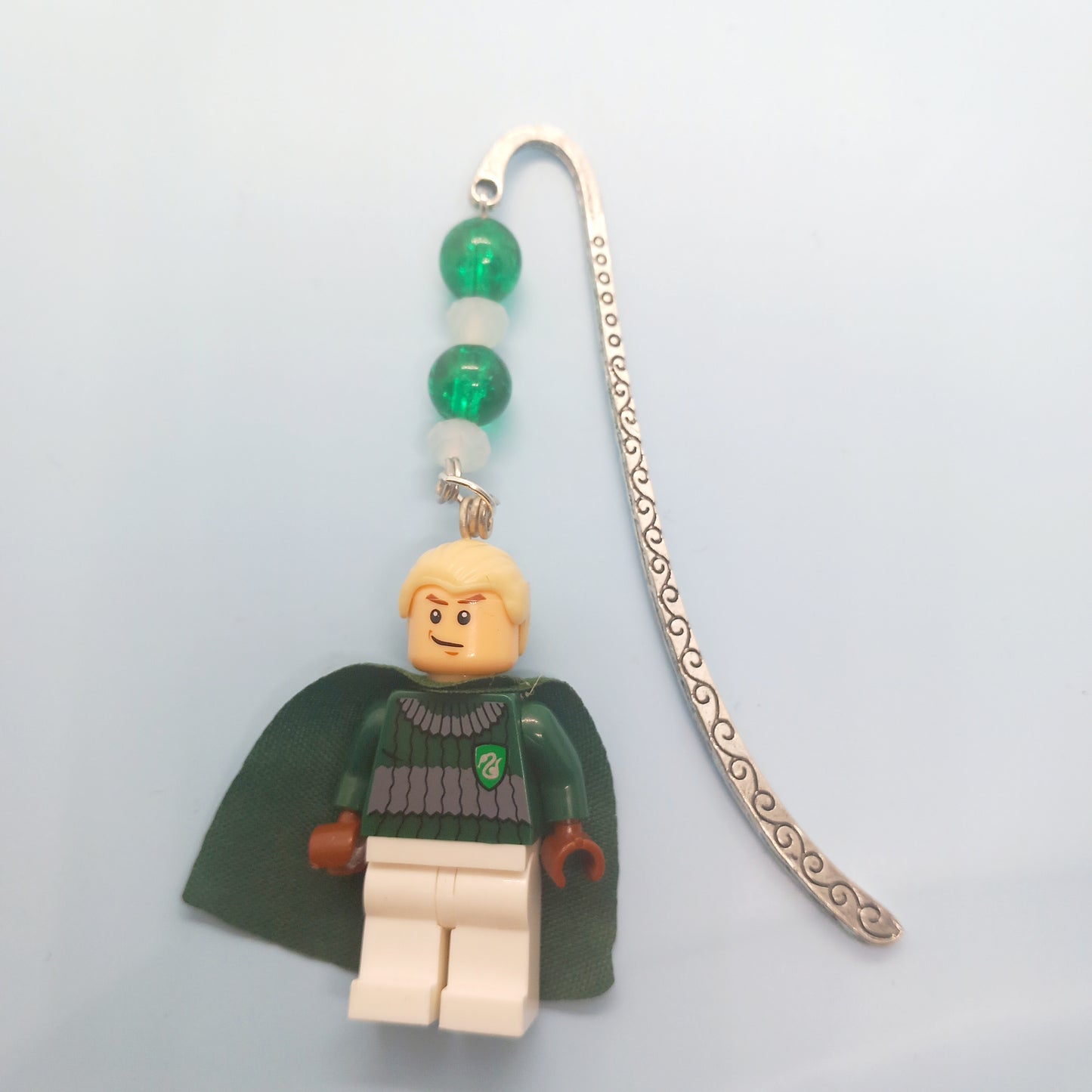 Draco Malfoy minifigure bookmark