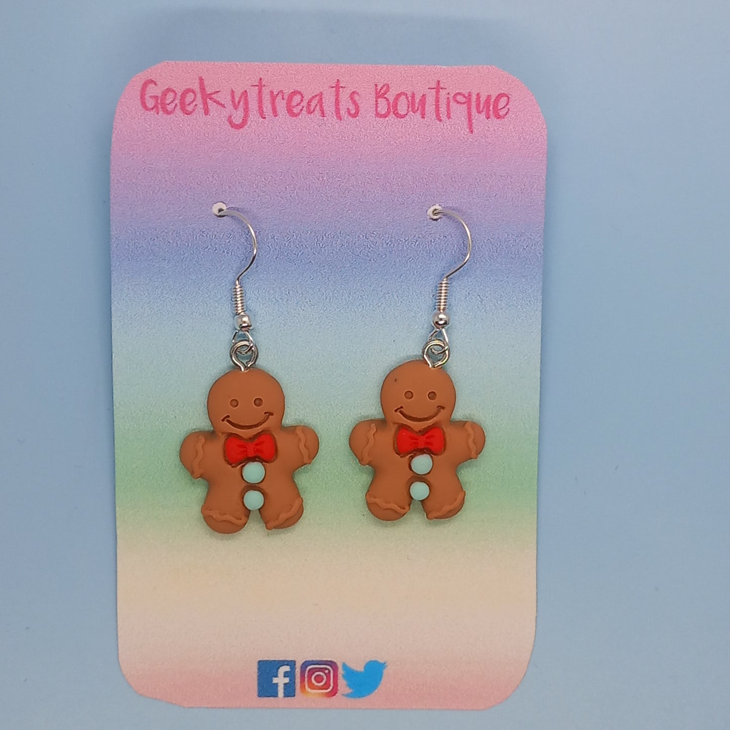 Gingerbread earrings