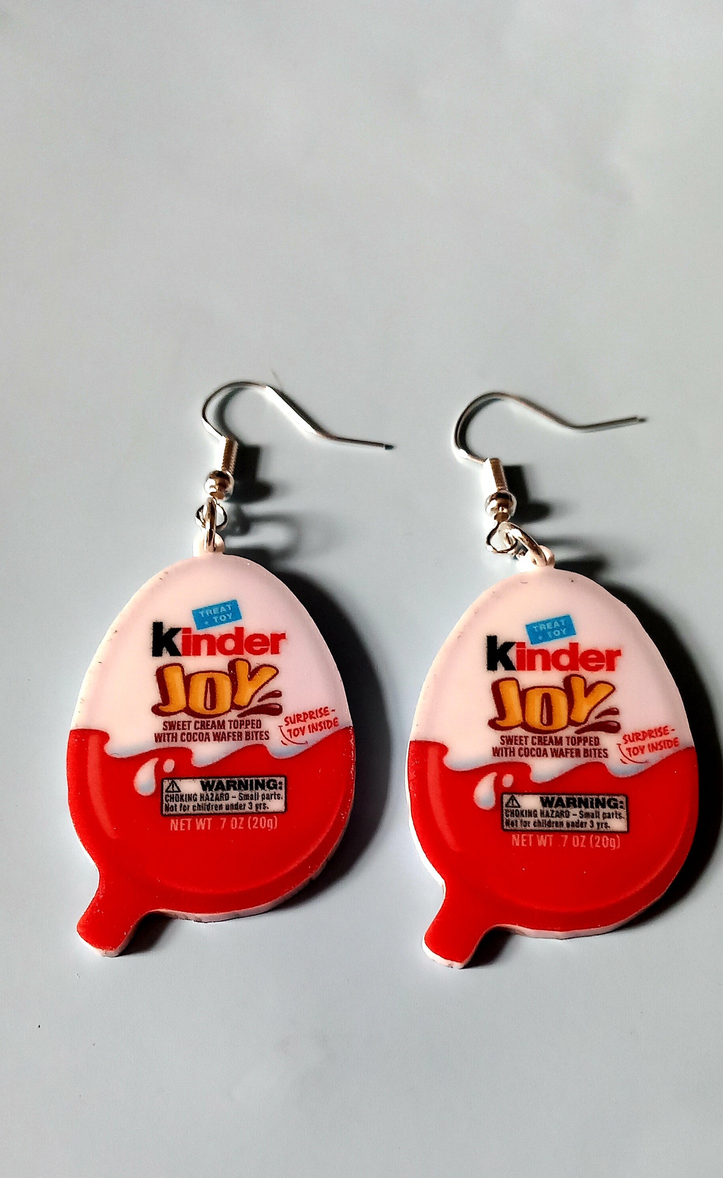 Kinder joy acrylic earrings
