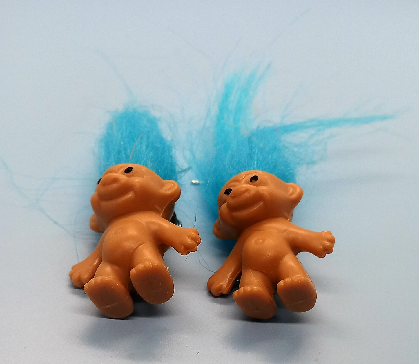 Blue troll earrings