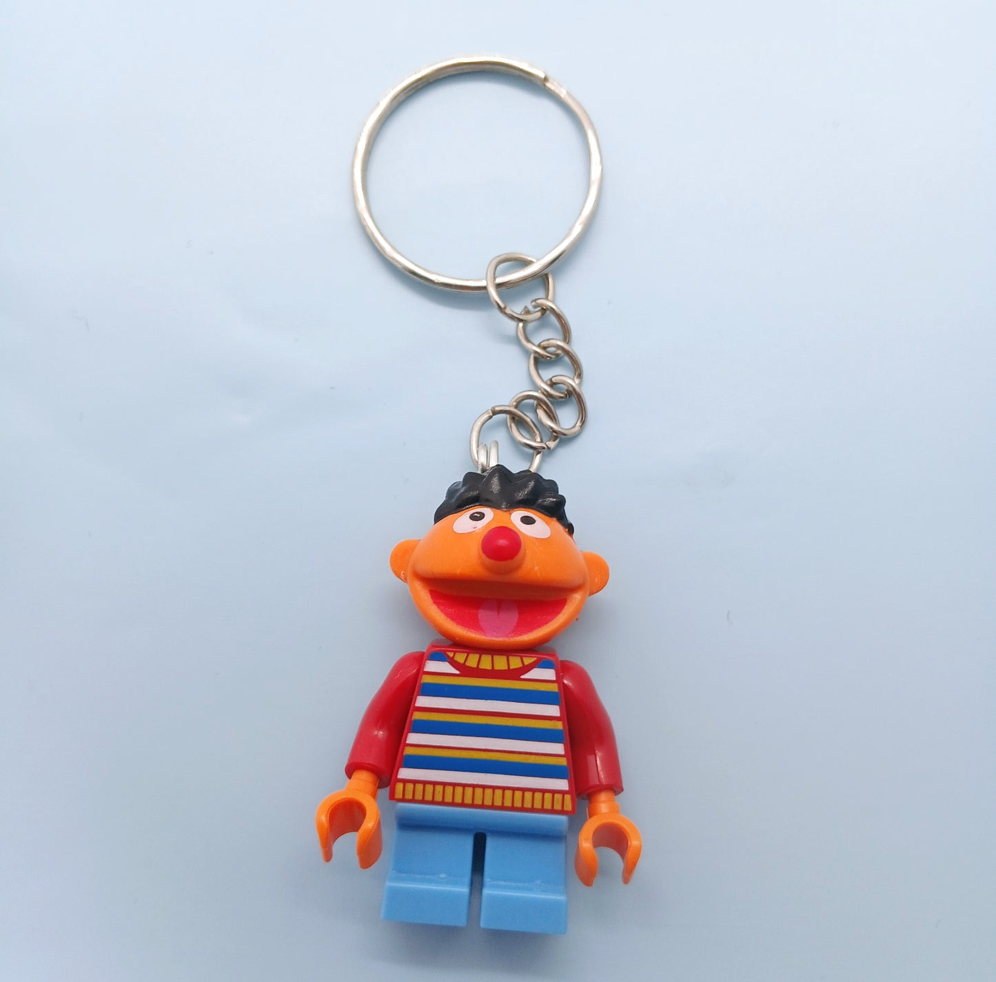 Ernie minifigure keyring