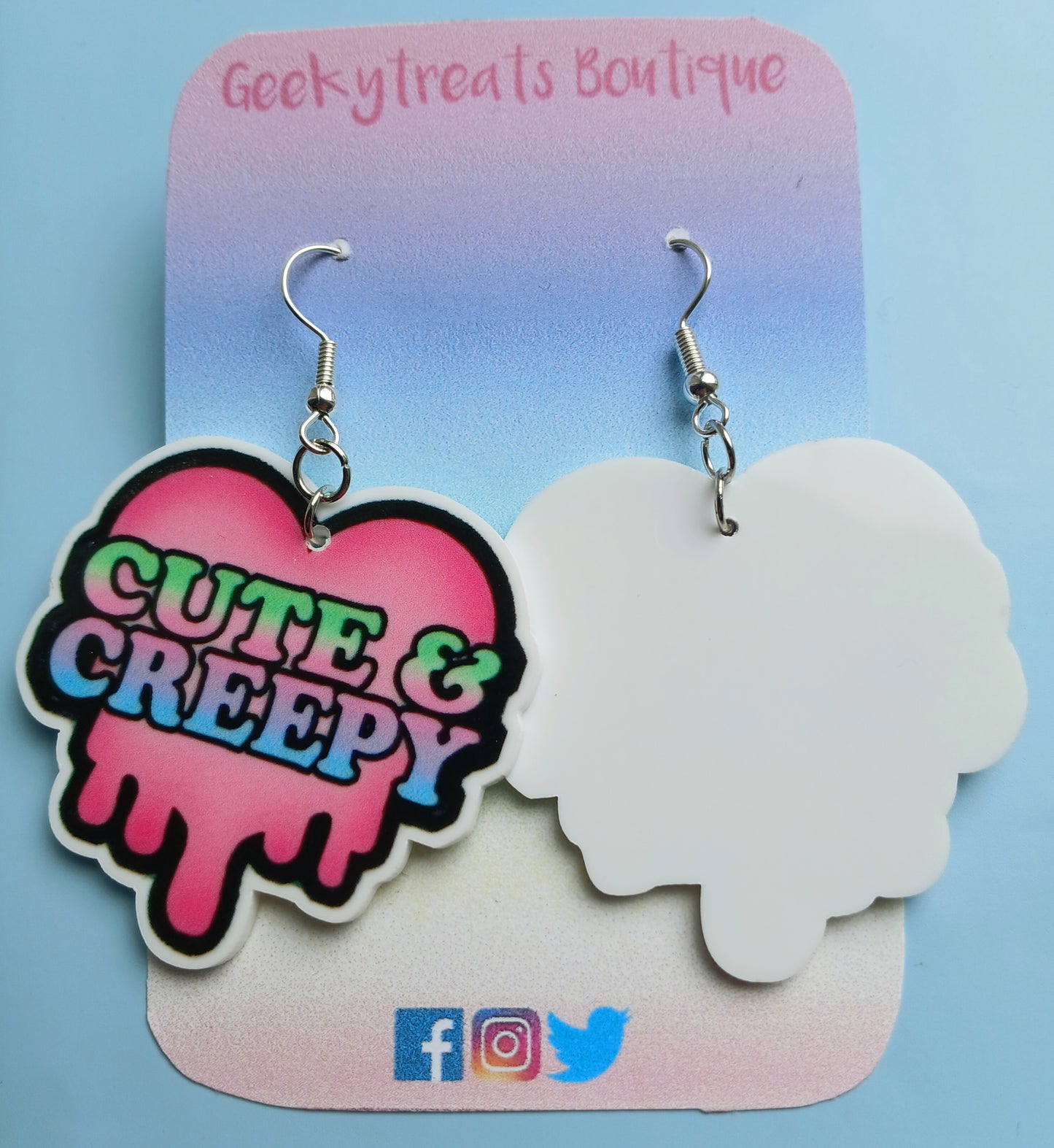 Cute & Creepy earrings