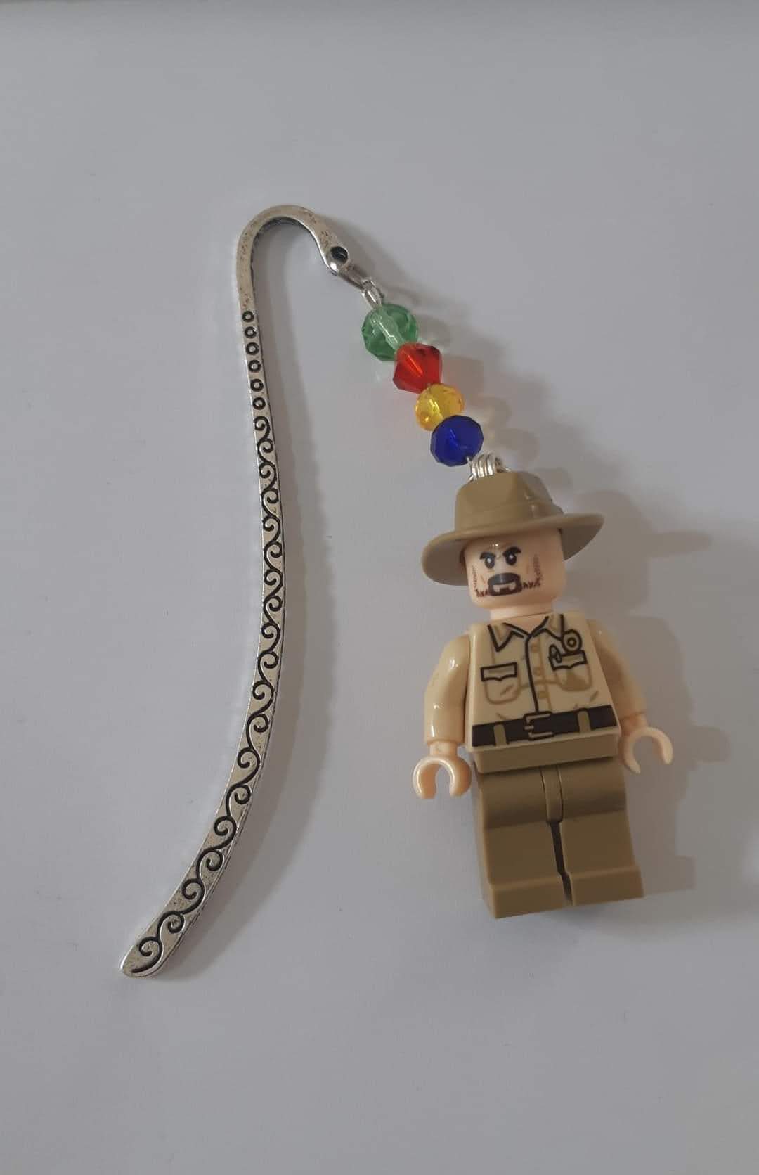 Hopper stranger things figure bookmark