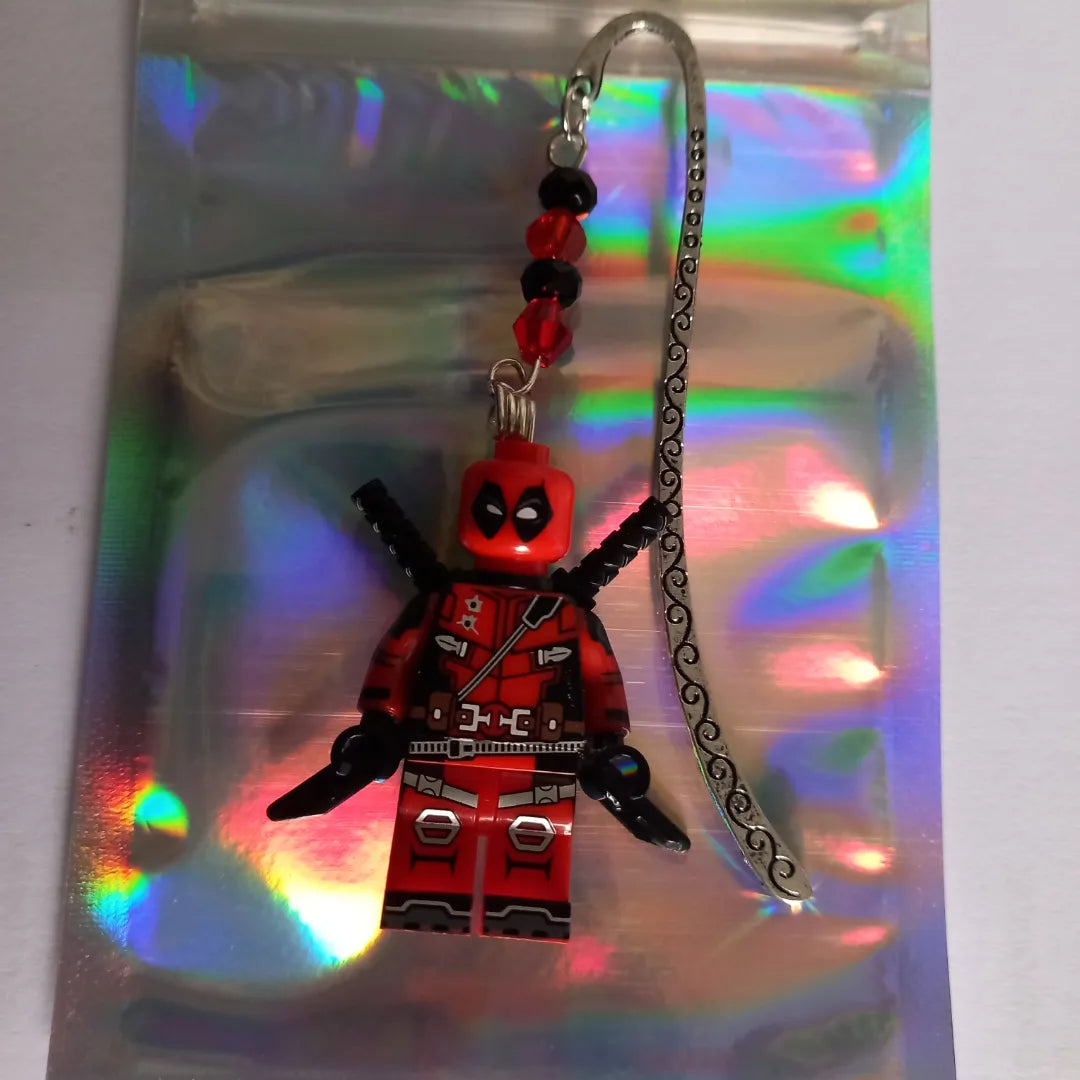 Deadpool minifigure bookmark