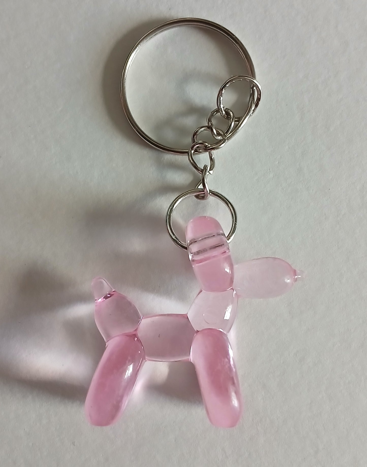 Balloon dog keyring