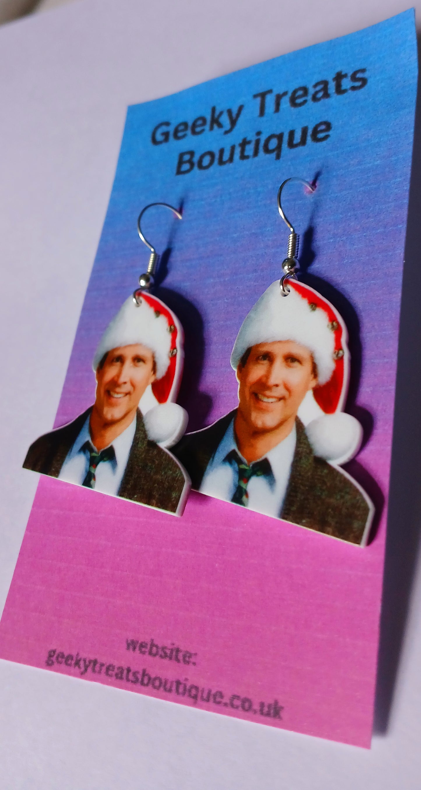 Clark Griswold, christmas vacation christmas earrings