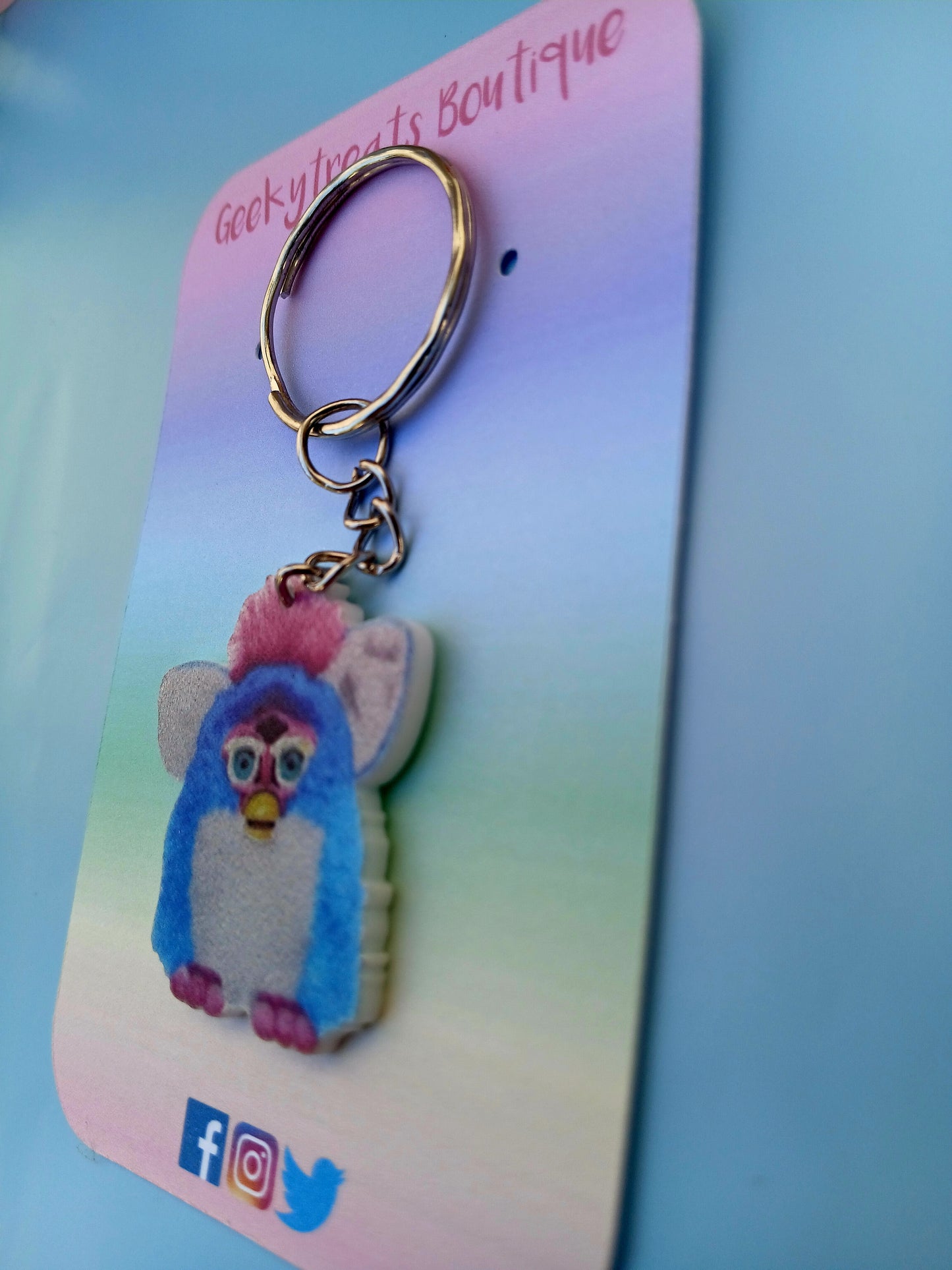 Furby keyring