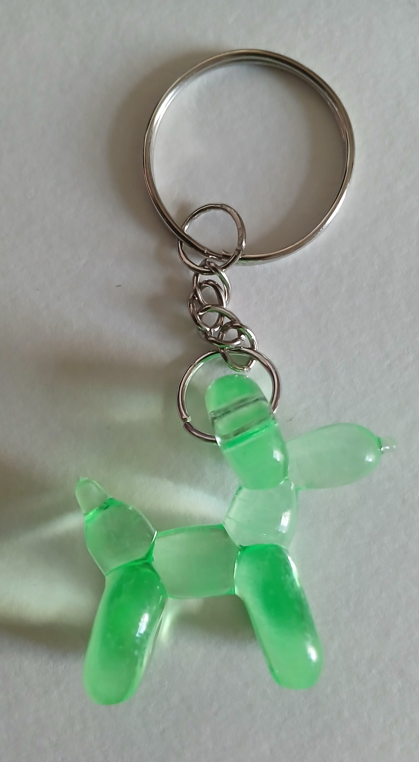 Balloon dog keyring