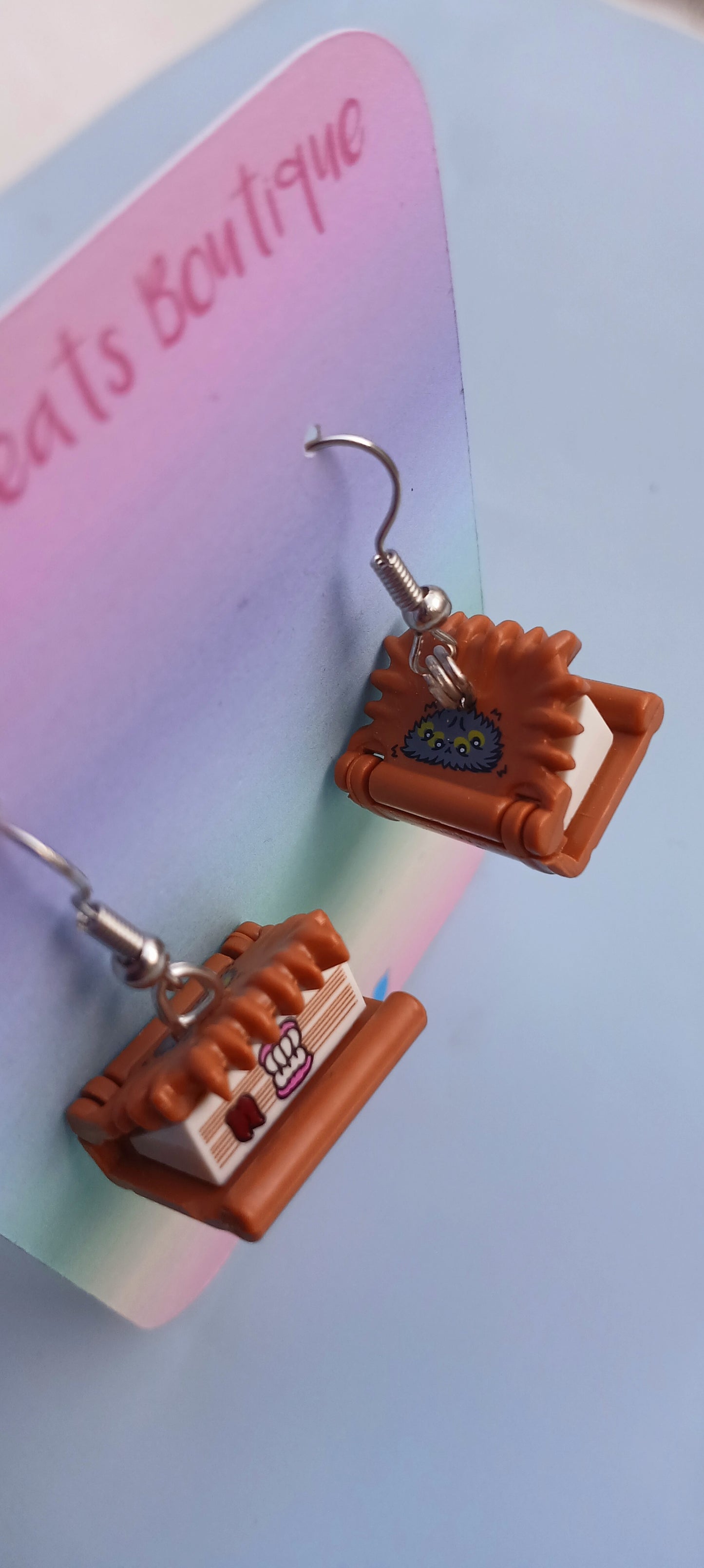 Book of monsters novelty earrings