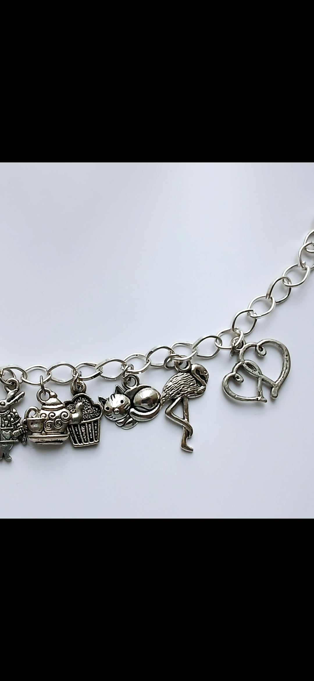 Alice in wonderland charm bracelet