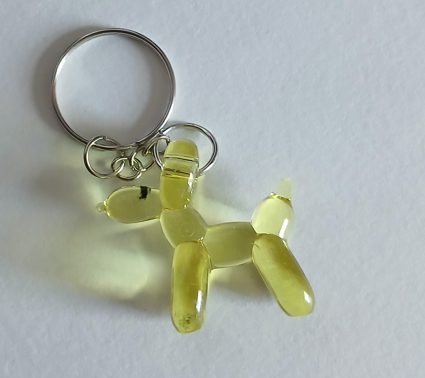 Balloon dog keyring