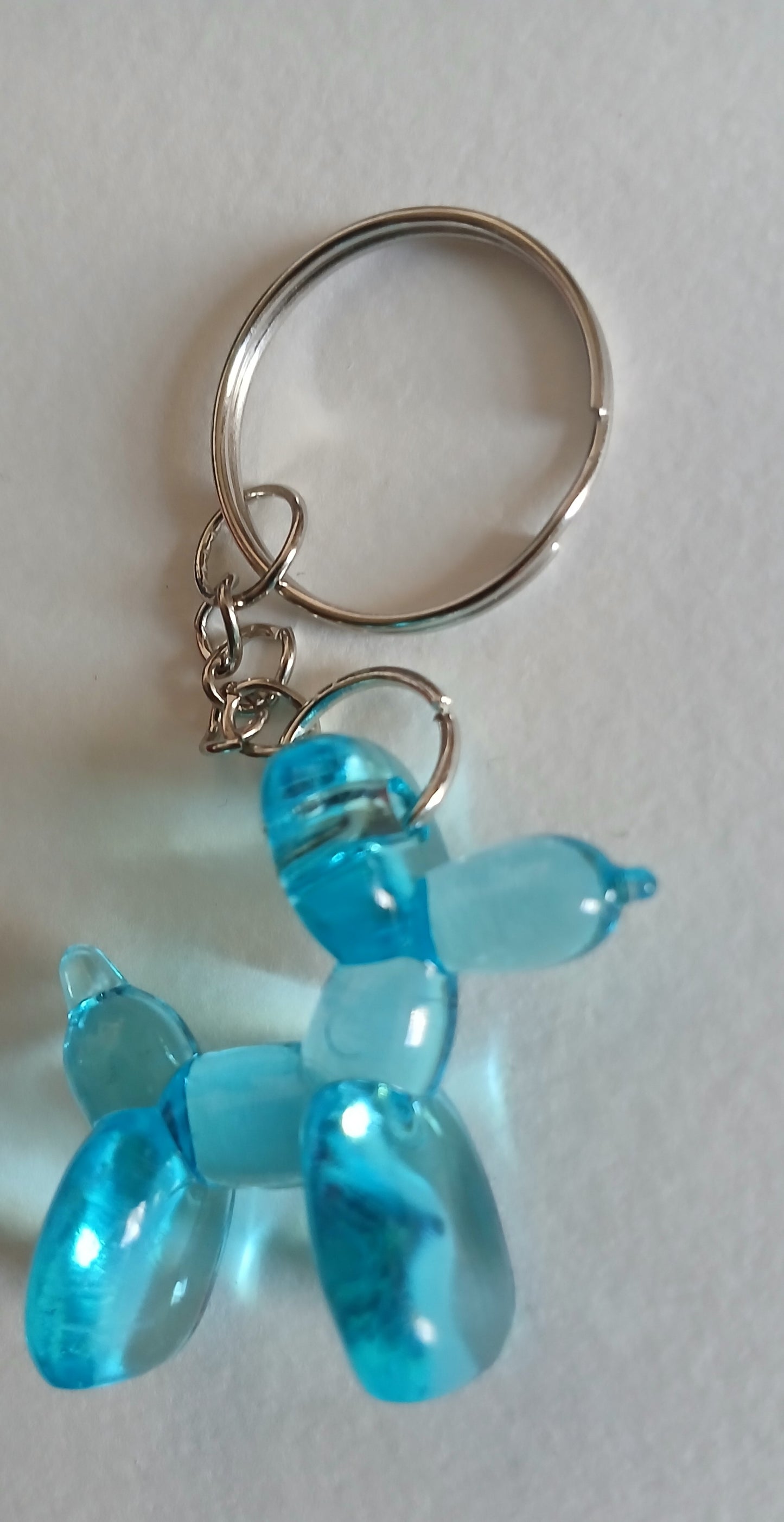 Balloon dog keyring