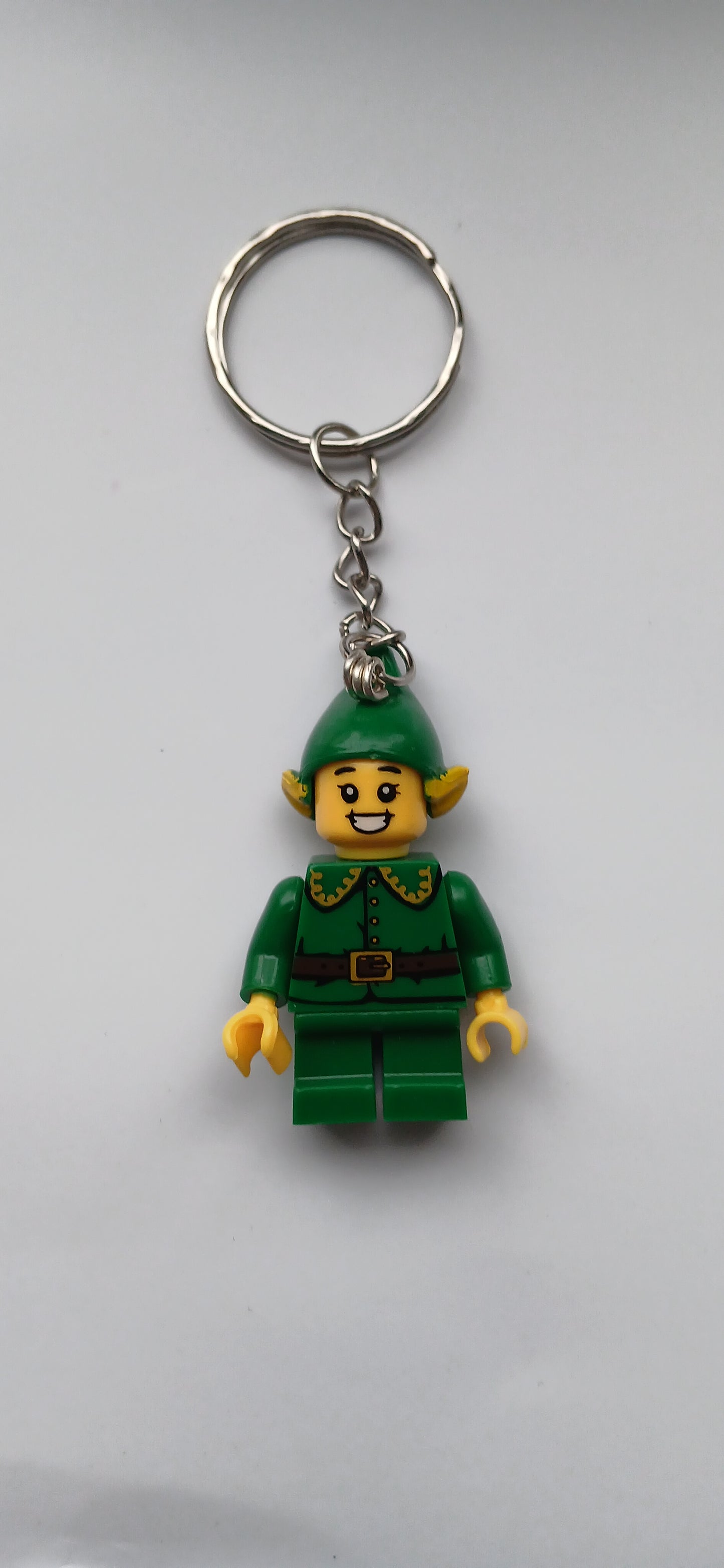 Elf Christmas keyring