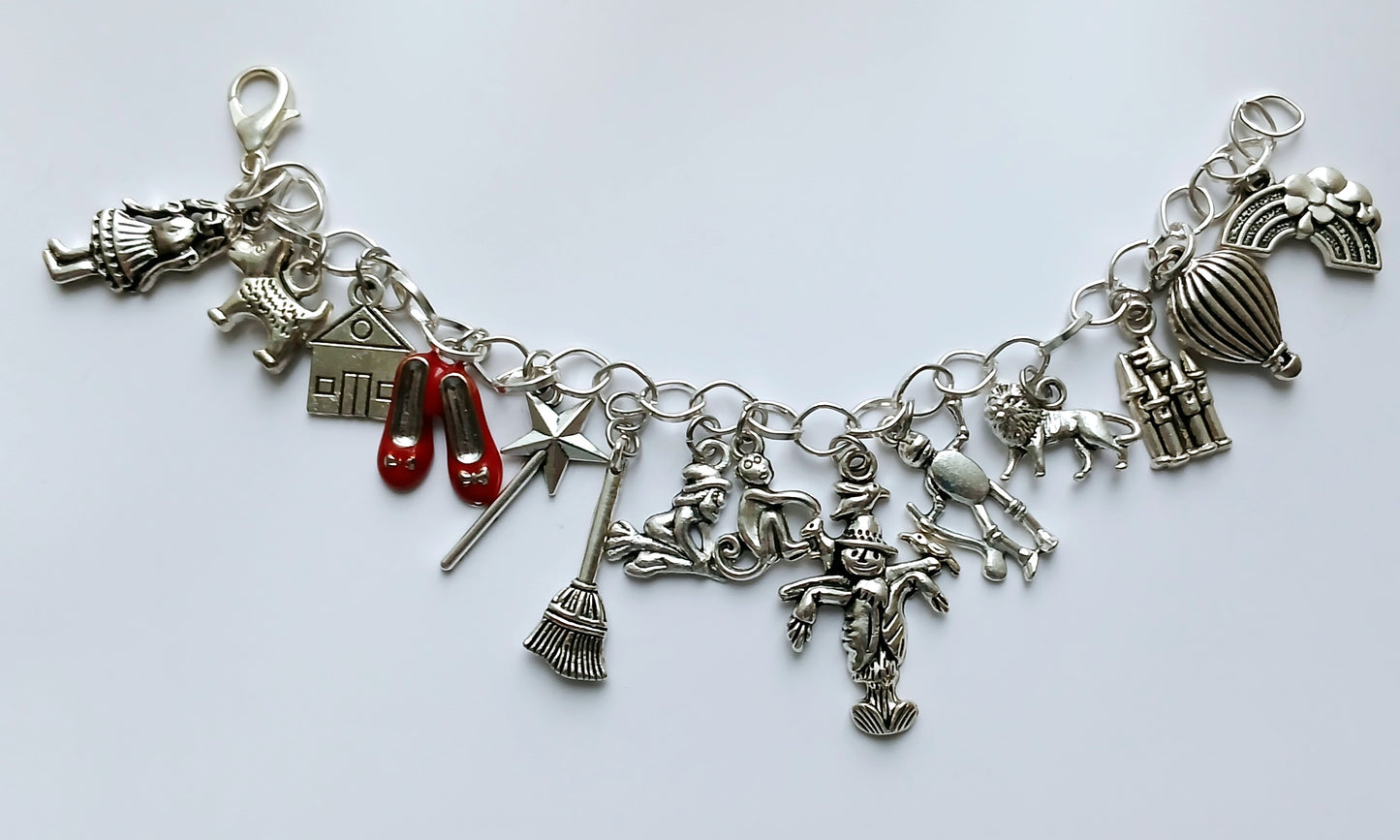 Wizard of oz charm bracelet