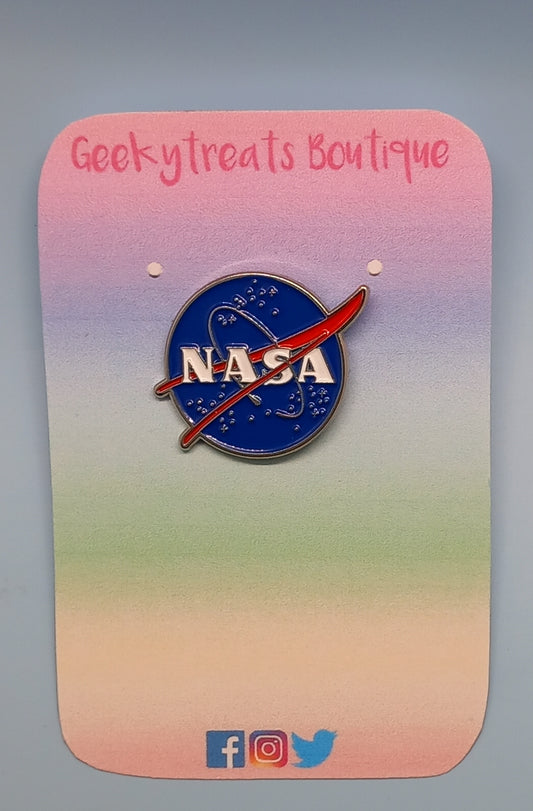 Nasa pin badge