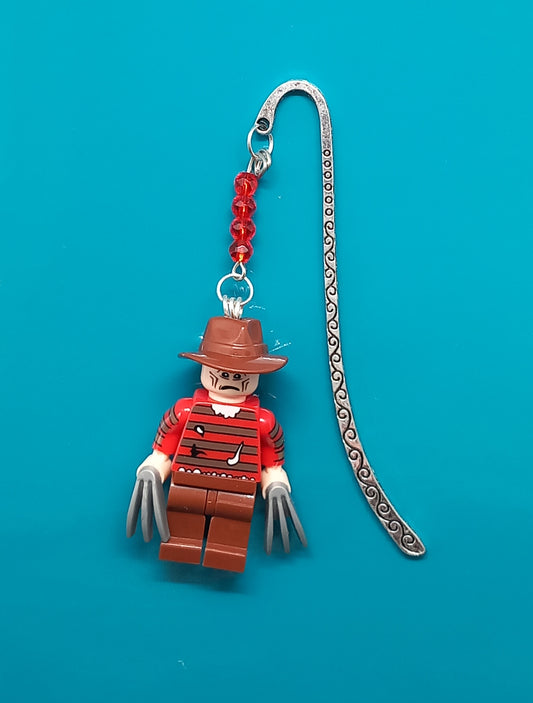 Freddy Krueger figure bookmark