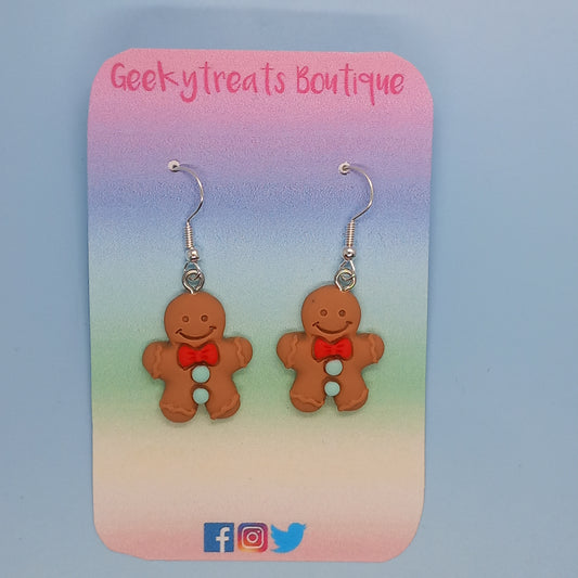 Gingerbread earrings