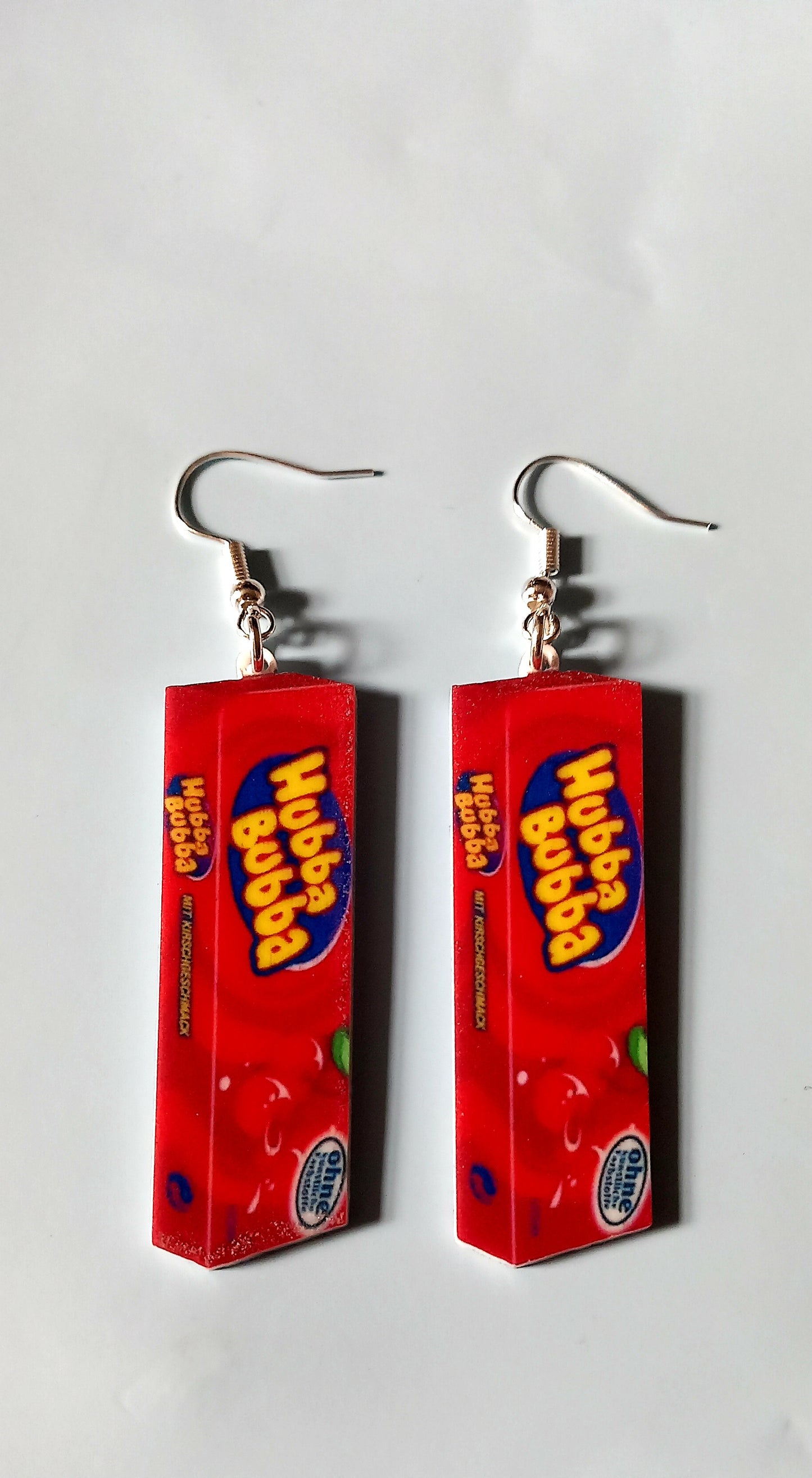 Hubba bubba acrylic earrings