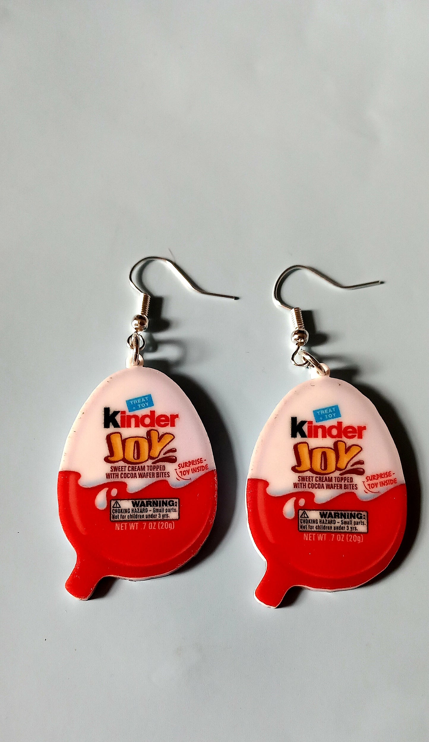 Kinder joy acrylic earrings
