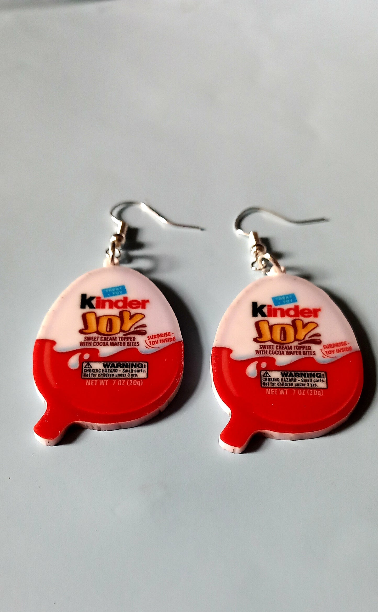 Kinder joy acrylic earrings