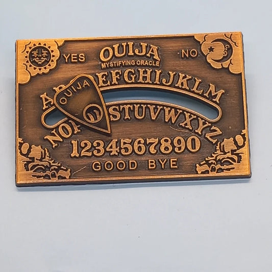 Ouija board pin badge