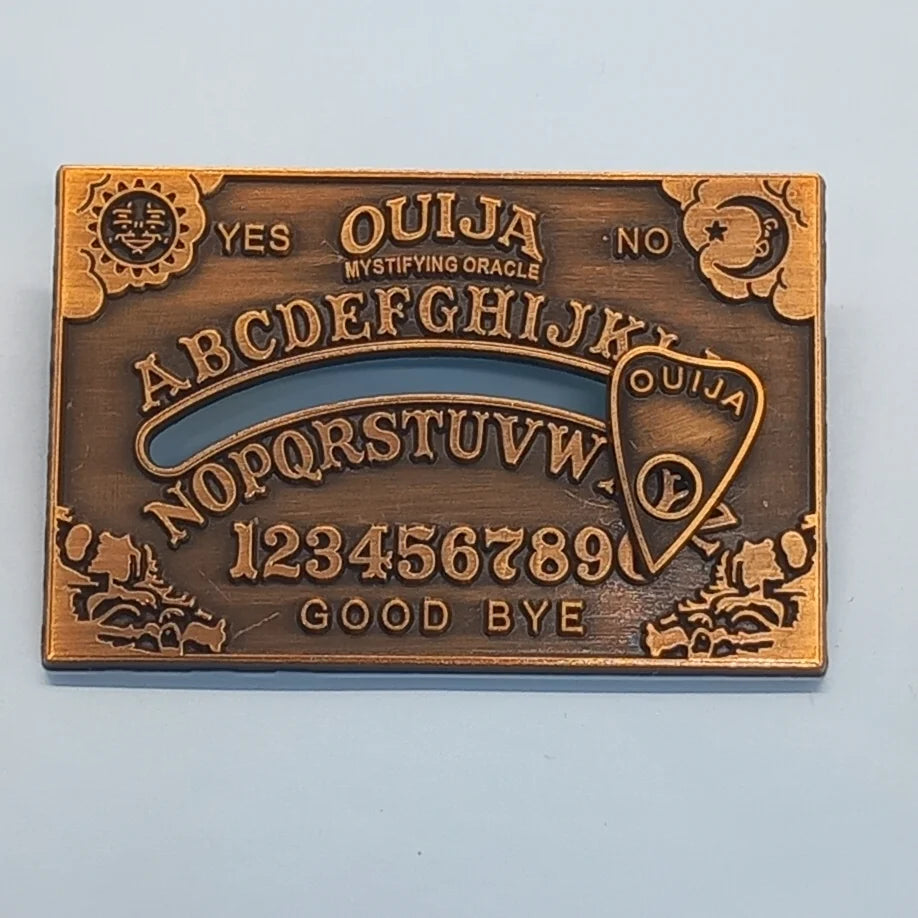 Ouija board pin badge