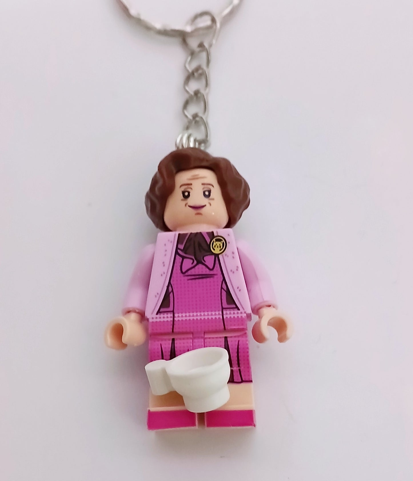 Dolores Umbridge minifigure keyring
