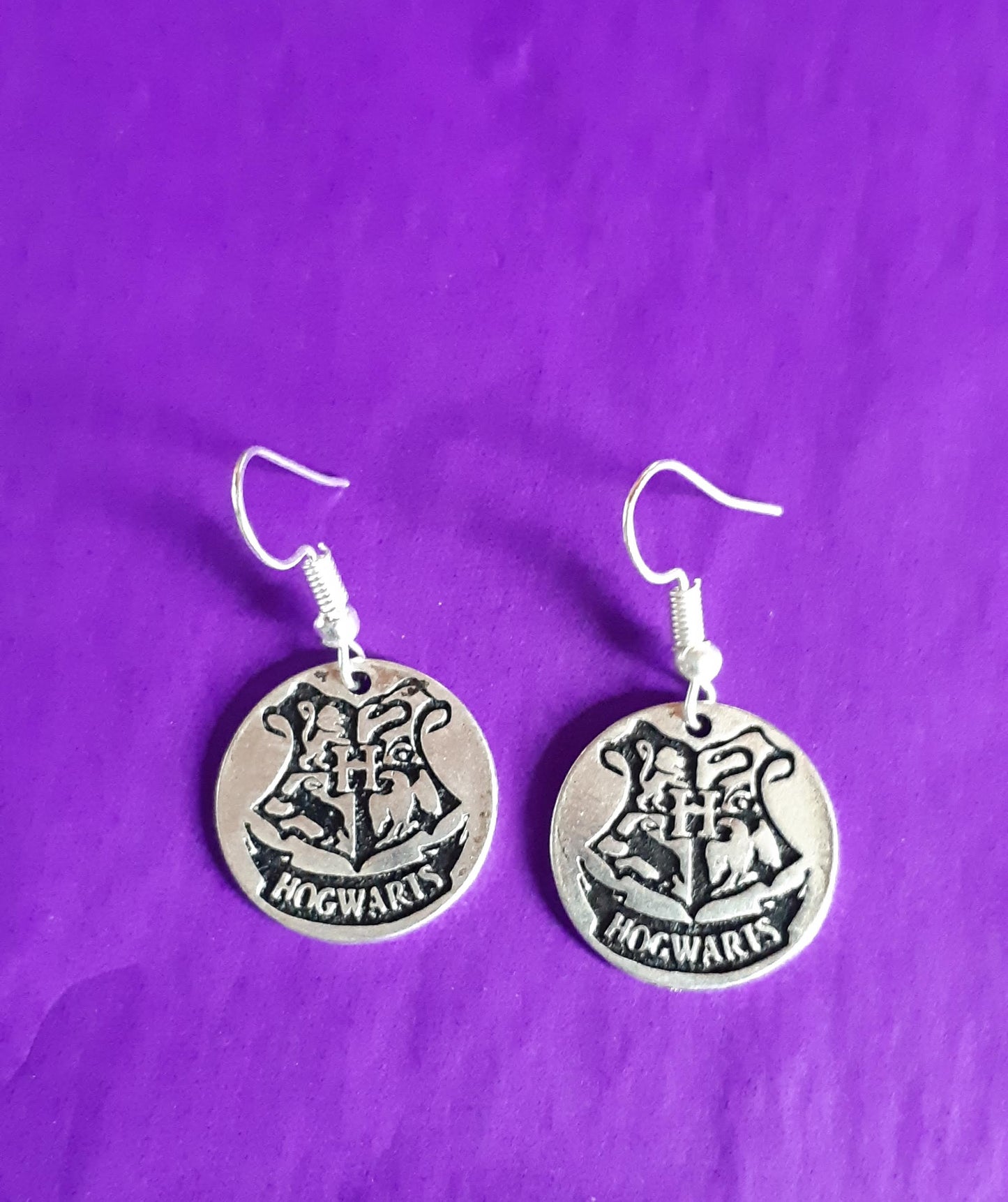Hogwarts wizard earrings