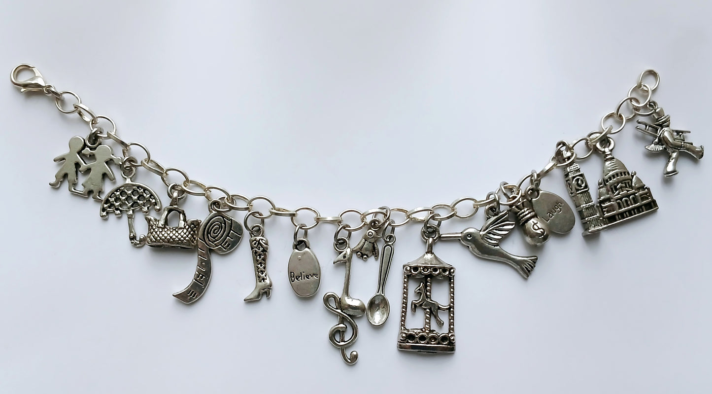 Mary Poppins charm bracelet